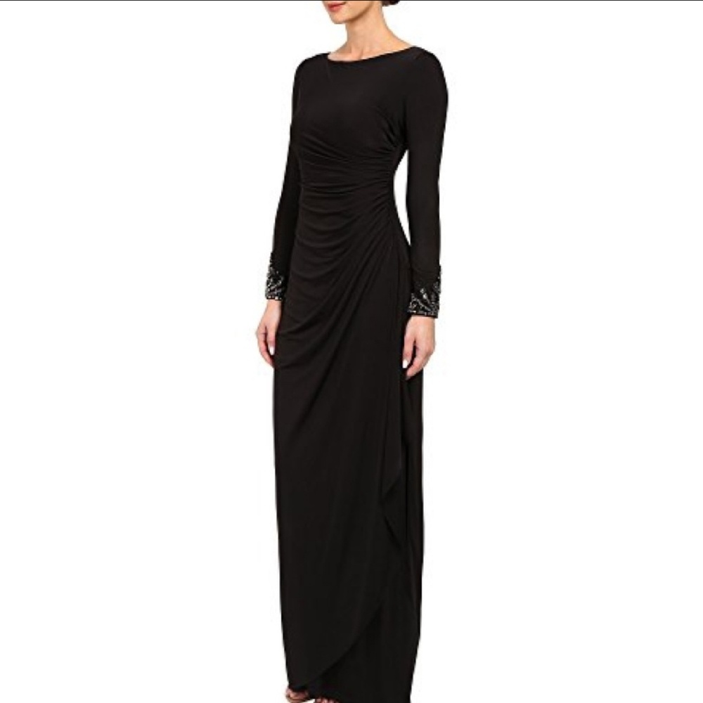 Adrianna Papell Embellished Formal Evening Gown